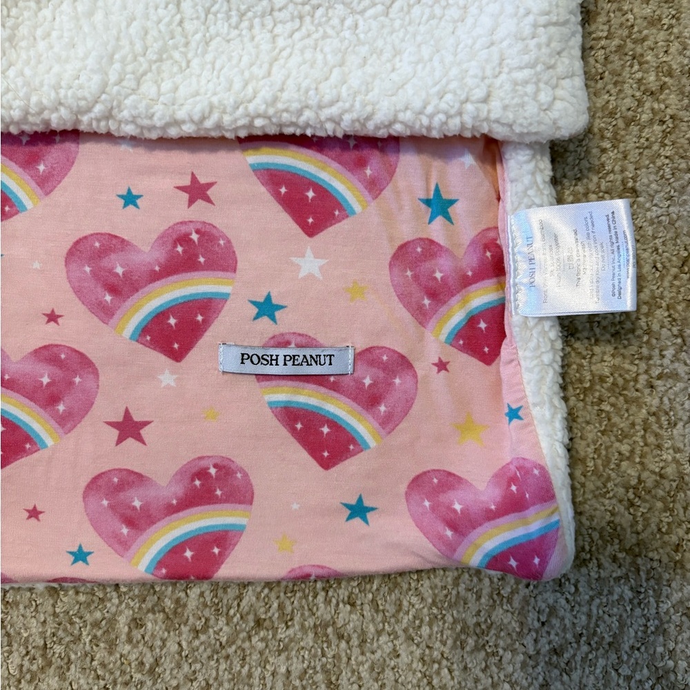 Posh Peanut Plush Patoo Blanket